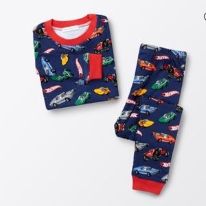 Pottery Barn Kids Hotwheels Pajama Set